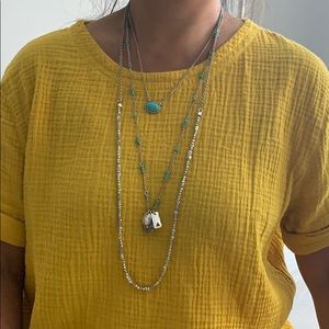 THREE LAYERED NECKLACE